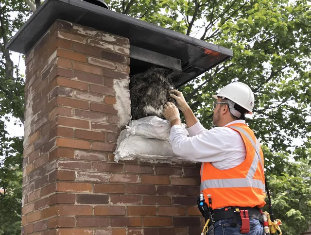 Humane removal of debris and animals by Florence-Graham Chimney Sweep in Florence-Graham, CA