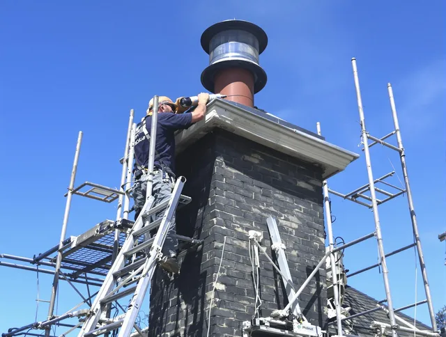 Sturdy chimney crown finished by Florence-Graham Chimney Sweep in Florence-Graham, CA