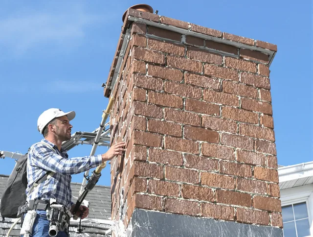 Brickwork for a chimney rebuild by Florence-Graham Chimney Sweep in Florence-Graham, CA