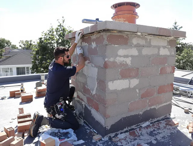 Advanced chimney repair process by Florence-Graham Chimney Sweep in Florence-Graham, CA