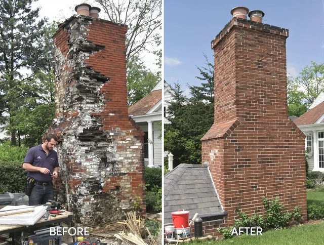 Florence-Graham Chimney Sweep performing a full chimney restoration in Florence-Graham, CA