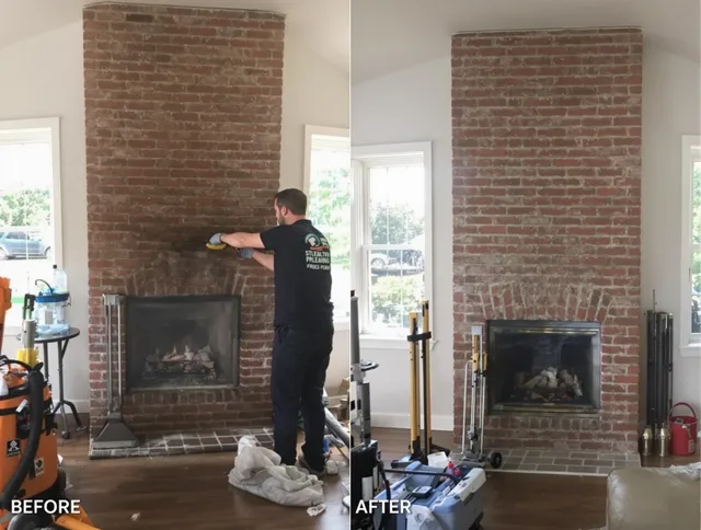 Finished chimney sweeping service by Florence-Graham Chimney Sweep in Florence-Graham, CA