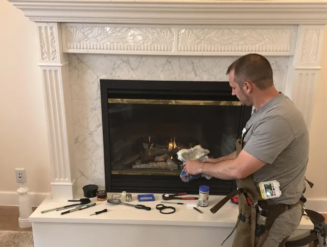 Florence-Graham Chimney Sweep performing fireplace maintenance in Florence-Graham, CA